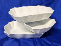 Set of 3 Porcelain Serving Dishes