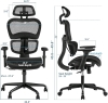 Unassembled Sunnow Ergonomic Office Chair - 2