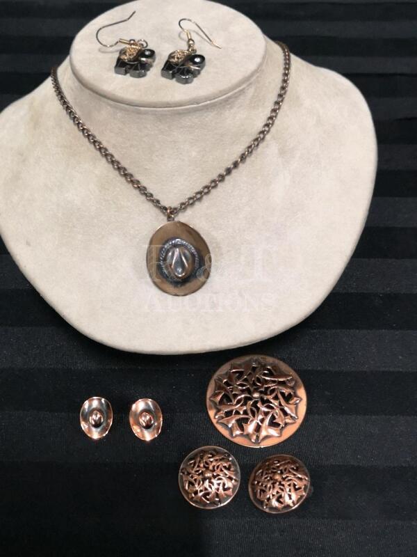 Vintage Jewelry - Necklace, Earrings ++