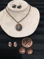 Vintage Jewelry - Necklace, Earrings ++