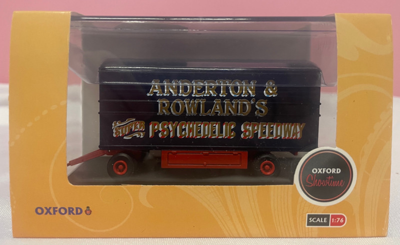 NEW OXFORD Showtime Diecast Model Dodgem Trailer Anderton & Rowlands Scale 1:76