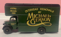 Lledo Michael Gerson DG-16 Overseas Removals Green Diecast