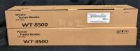 2 New Kyocera-Mita WT-8500 Original Waste Toner Box.