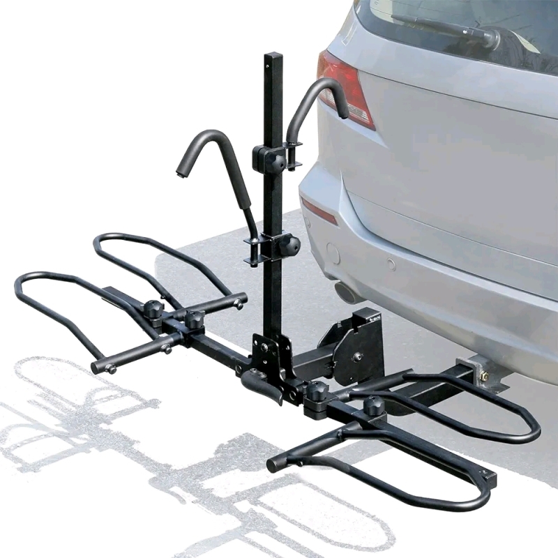 Leader Accessories 2-Bike Platform Style Hitch Mount Bike Rack w/2" Hitch Receiver