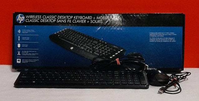 HP Wireless Desktop Keyboard and Mouse