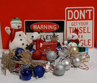 Large Lot of Christmas Ornaments