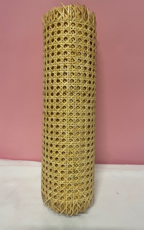 Roll of Rattan Material for Chairs Cane Weave Roll Cane Rattan Material Natural