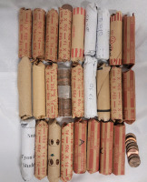 26 Rolls United States of America Pennies , Various Years & Condition