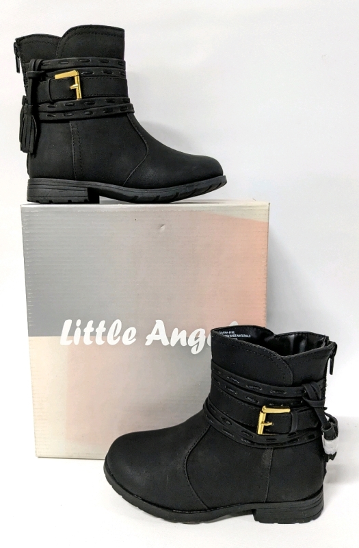 New Little Angels Zip-Up Kids Boots Size 11