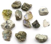 10+ Grams of Natural Raw Opal Crystals Stones.