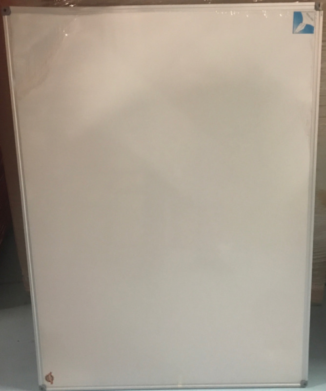 Lockways Magnetic Whiteboard Silver Frame