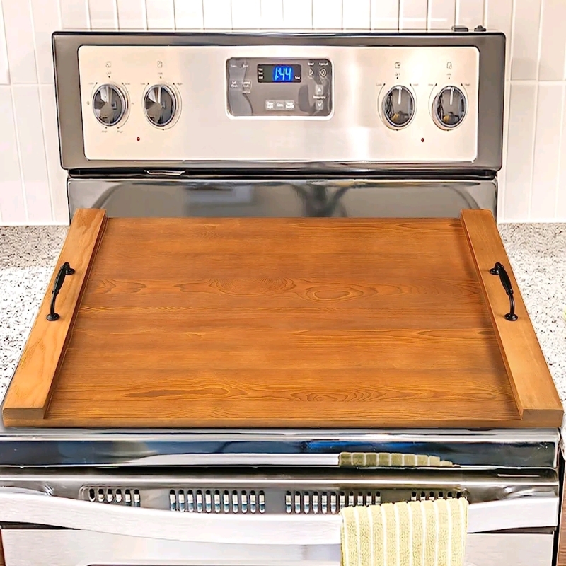 New - Calmbee Noodle Board Stove Cover with Handles .