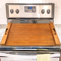 New - Calmbee Noodle Board Stove Cover with Handles .