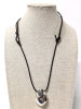 A Quartet of Shiny Metallic Necklaces (+ a Pair of Matching Earrings) - 2