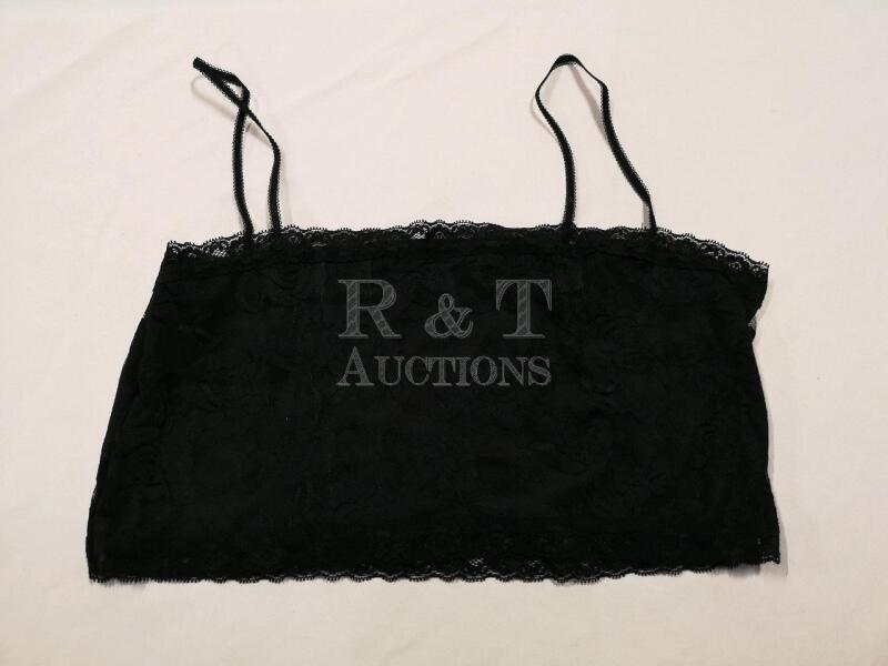 New Black sz XL Crop Cami