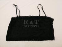 New Black sz XL Crop Cami