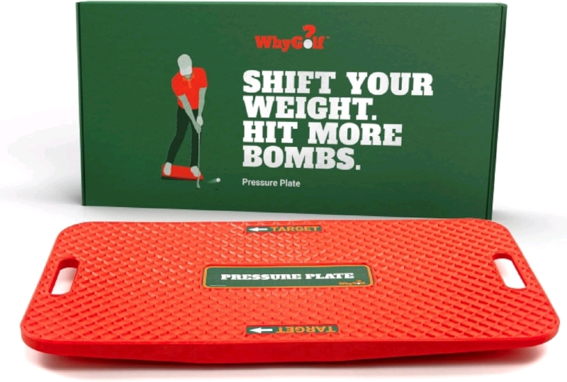 New WhyGolf? Pressure Plate : Shift Your Weight. Hit More Bombs!