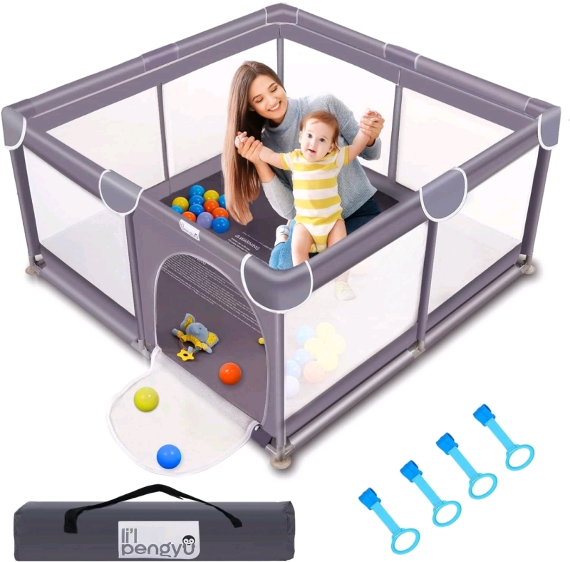 New Li'l Pengyu Baby Playpen 50x30" PJ-127