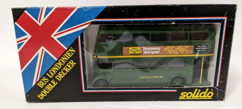 Solido London Bus Double Decker Diecast Model -London Country