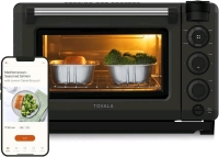 New Tovala Smart Oven Pro, 6-in-1 Countertop Convection Oven - Steam, Toast, Air Fry, Bake, Broil, and Reheat - Smartphone Control Steam & Air Fryer Oven Combo