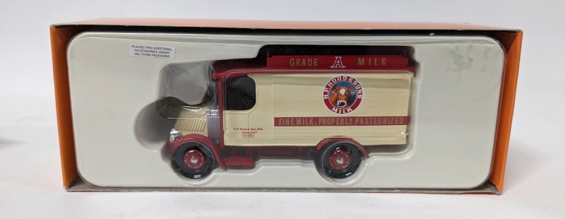 Corgi Classics Lionelville Die Cast Replica Mack AC Delivery Truck- H.P. Hood & Sons Milk