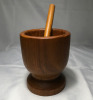 MCM Solid Teak Mortar and Pestle