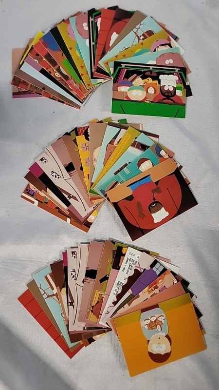 50 Vintage Southpark Trading Cards