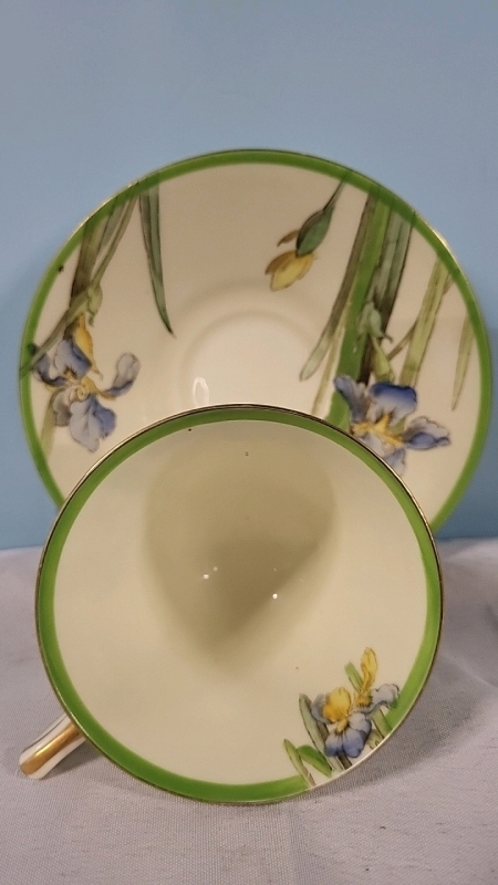 Royal Doulton Iris Tea Cup & Saucer