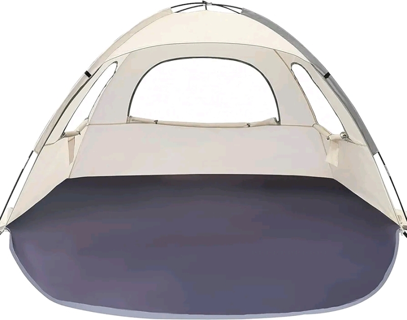 New - WhiteFang Beach Tent Anti-UV Portable Sun Shade Shelter for 3 Person