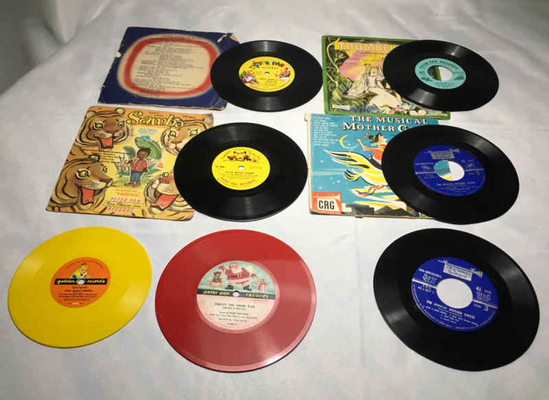 50’s 60’s Children Picture Sleeve Records