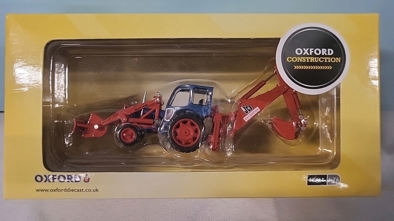 New Oxford Construction 1:76 Scale Diecast Excavator