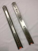 2 New 18" 3-Fold Anechoic Steel Ball Slides.