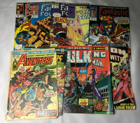 Lot of 10 Vintage Marvel Comics