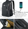 New - Laptop Backpack , Business Travel , Laptops Backpack w/USB Charging Port - 3