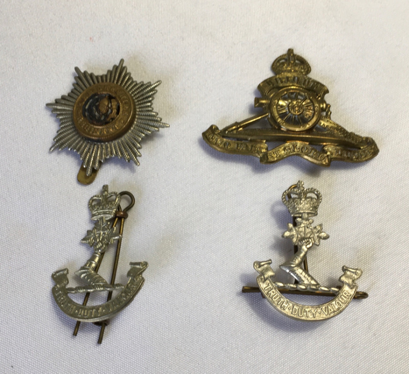 WWII and Post War CND Military Badges