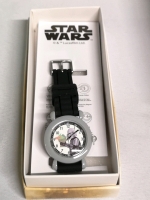 New STAR WARS Mandalorian Boys' Kids' Plastic Time Teacher Analog Quartz Watch