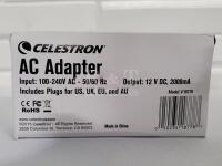 New Celestron Telescope AC Adapter w/Multi Adapters