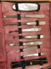 Vintage Mother of Pearl Handle Manicure Set - 2