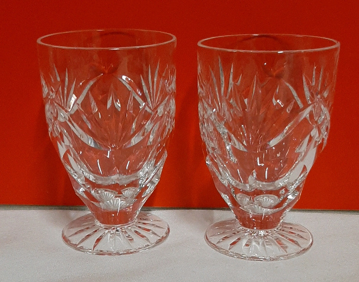 Vintage Waterford Crystal Juice Glasses.