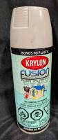 New Krylon Fusion for Plastic Spray Paint. River Rock. 340 grams.