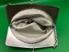 Vintage Mesh Silver Evening Purse Whiting & Davis Bag made in USA 5 x 7 inches - 5