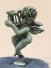 Vintage FLORENZA Cupid Pin Cushion 2 x 2 x 2.5 inches - 4