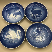 4 Bing & Grondahl Mother&rsquo;s Day Plates 1972 1975 1976 1981 6 inches wide