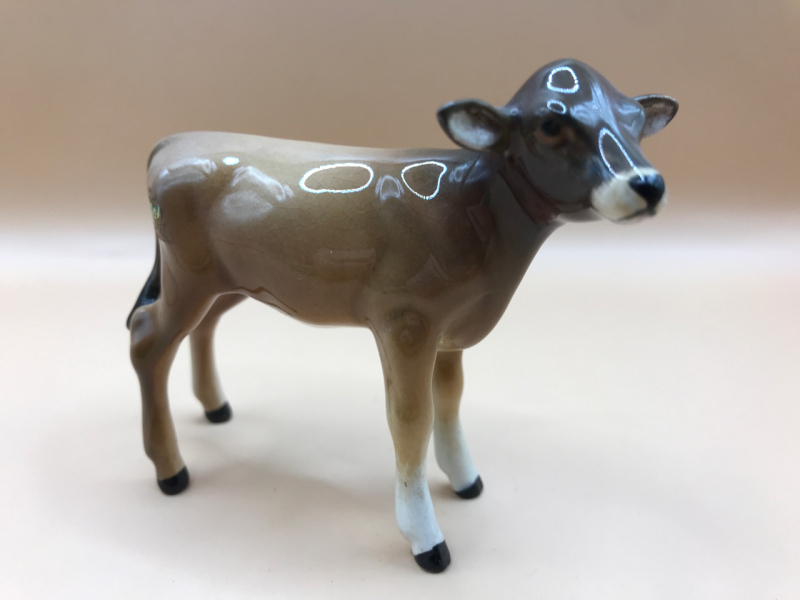 Beswick Jersey Calf No 1249D by Arthur Gredington Issued 1956-1975 3 inches tall