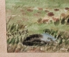 Antique Watercolor Signed H Griggs - 2