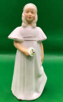 Royal Doulton England The Bridesmaid HN 2874 Designer M Davis Issued 1980-1989 4.5 inches tall