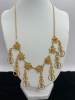 Art Deco Revival Bib Dangle Neclace Earring Set - 3