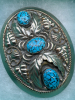 Mexican Large Belt Buckle - 5