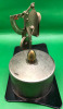 Vintage Letter Scale with Stamp Roll Holder c1950&rsquo;s 3 inches tall - 2