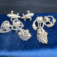4 Pairs Dancy Canada Sterling Earrings